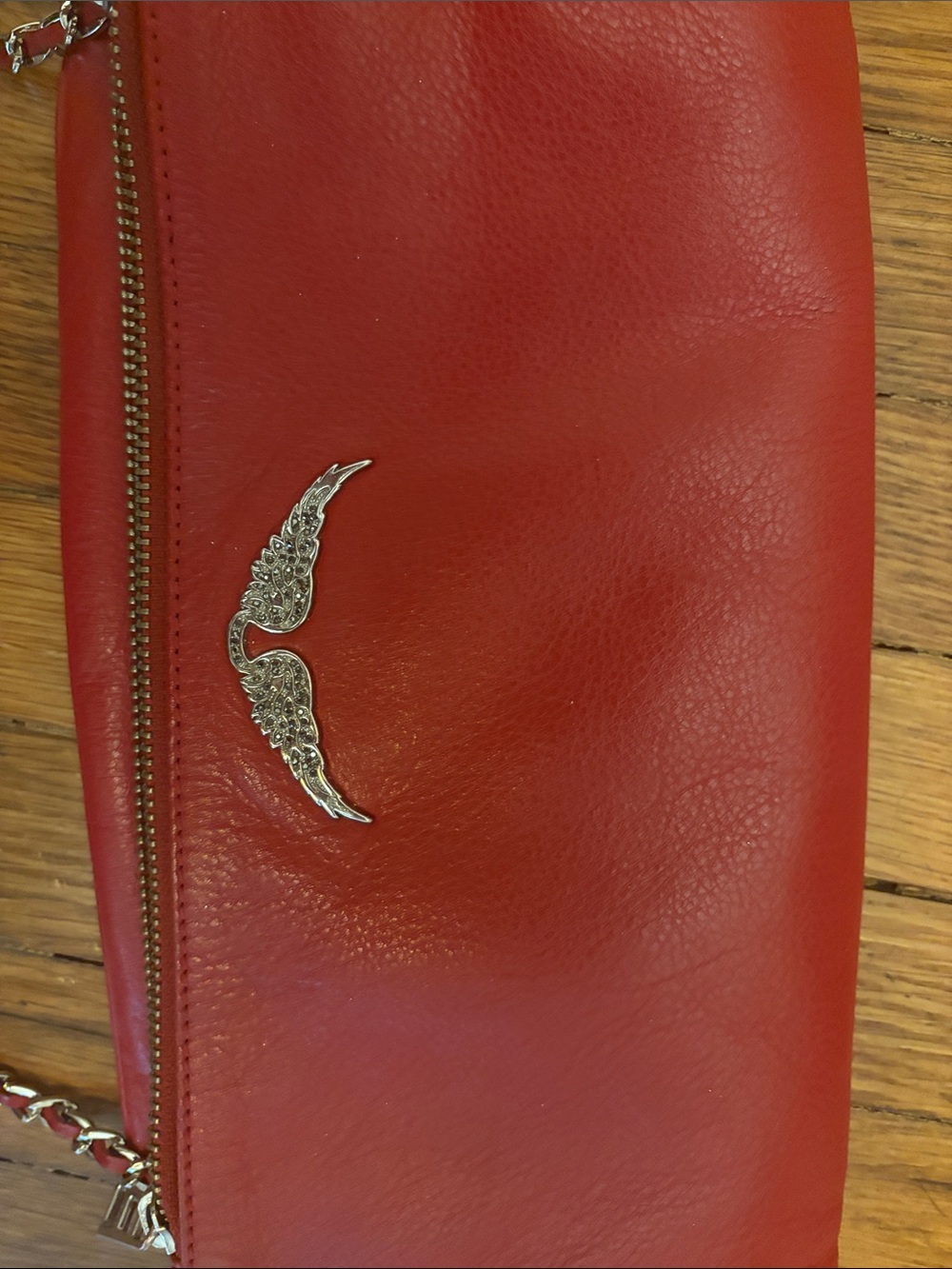 Zadig & Voltaire rock red clutch - Picture 2 of 7